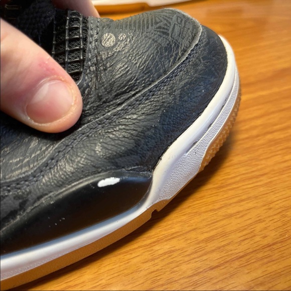 Jordan 4 Laser Black - Picture 6 of 9